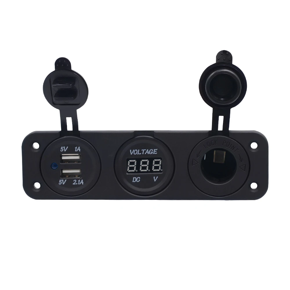 Автомобильное зарядное устройство с двумя usb портами 2 порта разъем для