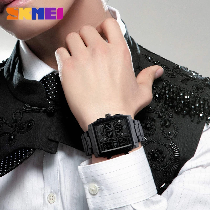 

SKMEI Men Fashion Watches Count Down Chronograph Alarm Sport Watch Watwrproof BackLight Digital Wristwatches Relogio Masculino