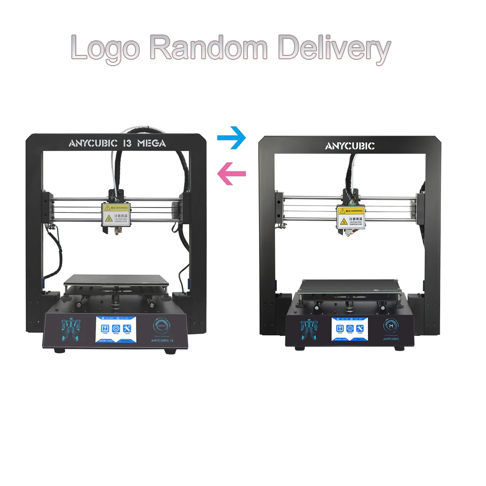 ANYCUBIC I3 Мега 3d принтер impressora 3d полностью металлическая рамка TFT сенсорный цветной экран 3d принтер размера плюс 210x210x205 мм Набор для творчества