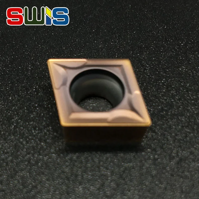 

swis CCMT09T304 VP15TF H External Turning Tools Carbide insert High quality Lathe cutter Tool Tokarnyy turning insert