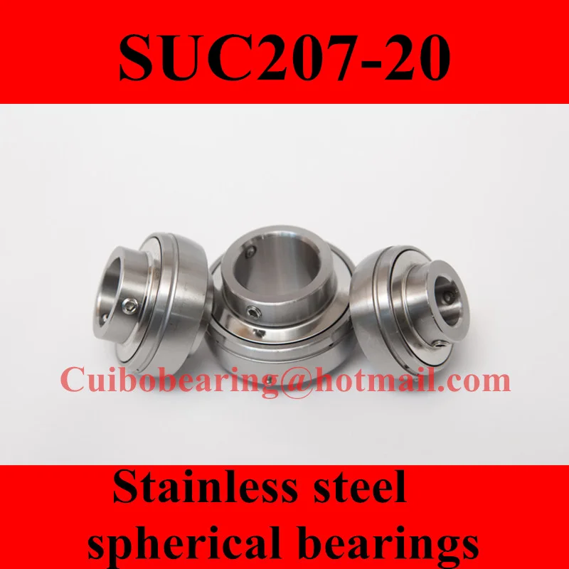 

Сферические подшипники из нержавеющей стали SUC207-20 SUC207-22 SUC207-23