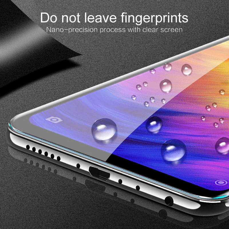 Защитное стекло для Xiaomi Redmi Note 7 6 Pro 5, Mi 8, Pocophone F1, Mix 2 3, A2 Lite, A1 On.