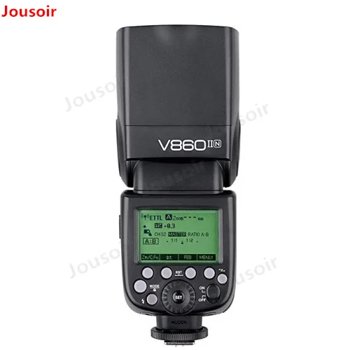 Годокс V860II V860II-N GN60 i-TTL HSS 1/8000s Speedlite Flash с литиево-ионной батареей + передатчиком Xpro-N для набора подарков N CD50.