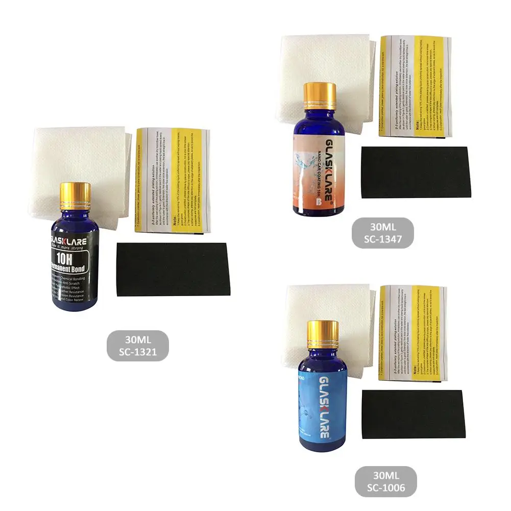 Жидкое керамическое покрытие для корпуса автомобиля 30 мл 10 ч|Полироли| |