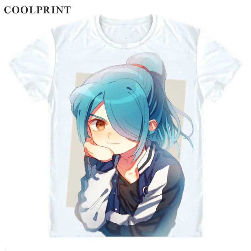 Мужская футболка Coolprint Kazemaru Ichirouta Повседневная Inazuma Eleven Nathan Swift Премиум Футболка с