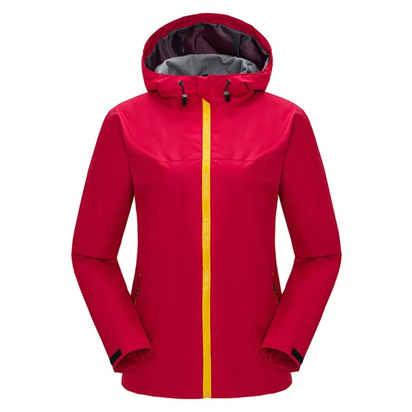 Women Red Grizzilla Для Мужчин's Для женщин дышащая Водонепроницаемый Softshell куртки открытый пальто Кемпинг походы Пеший Туризм Легкая куртка - Цвет: Women Red