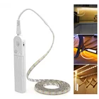 Светодиодная лента для подсветки шкафа, 4 режима, 5 В, USB