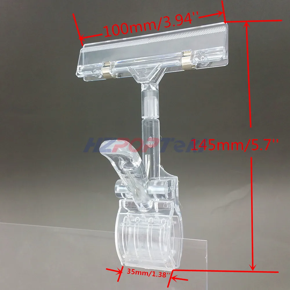 Поп пластиковый ПК большой открытый размер поворотный зажим цена бирка значок