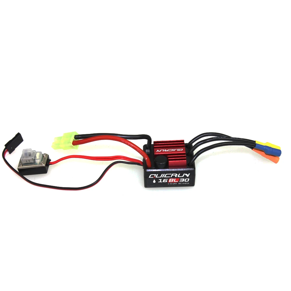 F17871/3 Hobbywing quirun WP16BL30/ WP10BL60/ WP8BL150 контроллер скорости 30A /60A /150A 2 6S Lipo BEC бесщеточный ESC