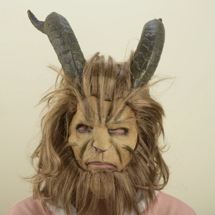 Фильм красота и маска животного Косплей принц чудовище для вечеринки