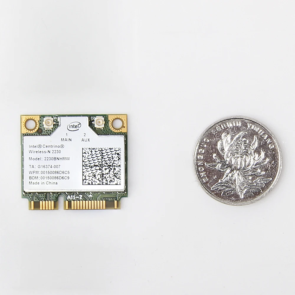 300 Мбит/с Wi-Fi+ BT 4,0 для Intel trantrino wireless-N 2230 2230BNHMW Беспроводной Wi-Fi Bluetooth Половина мини Pci-e Wlan сетевая карта
