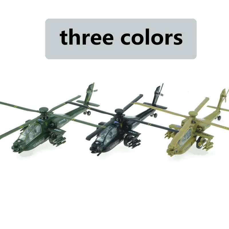1: 72 модели из сплава вертолета, высокая имитация longbow apache Военная Модель, металлические diecasts, детская любимая игрушка
