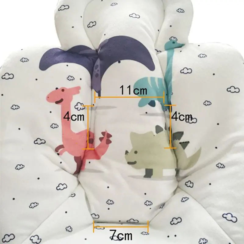 ALWAYSME Infant Head Support Baby Car Seat Cushion Mats,Quaanti Children Strollers Pram Head Body Support Pad Kids Chair Protect