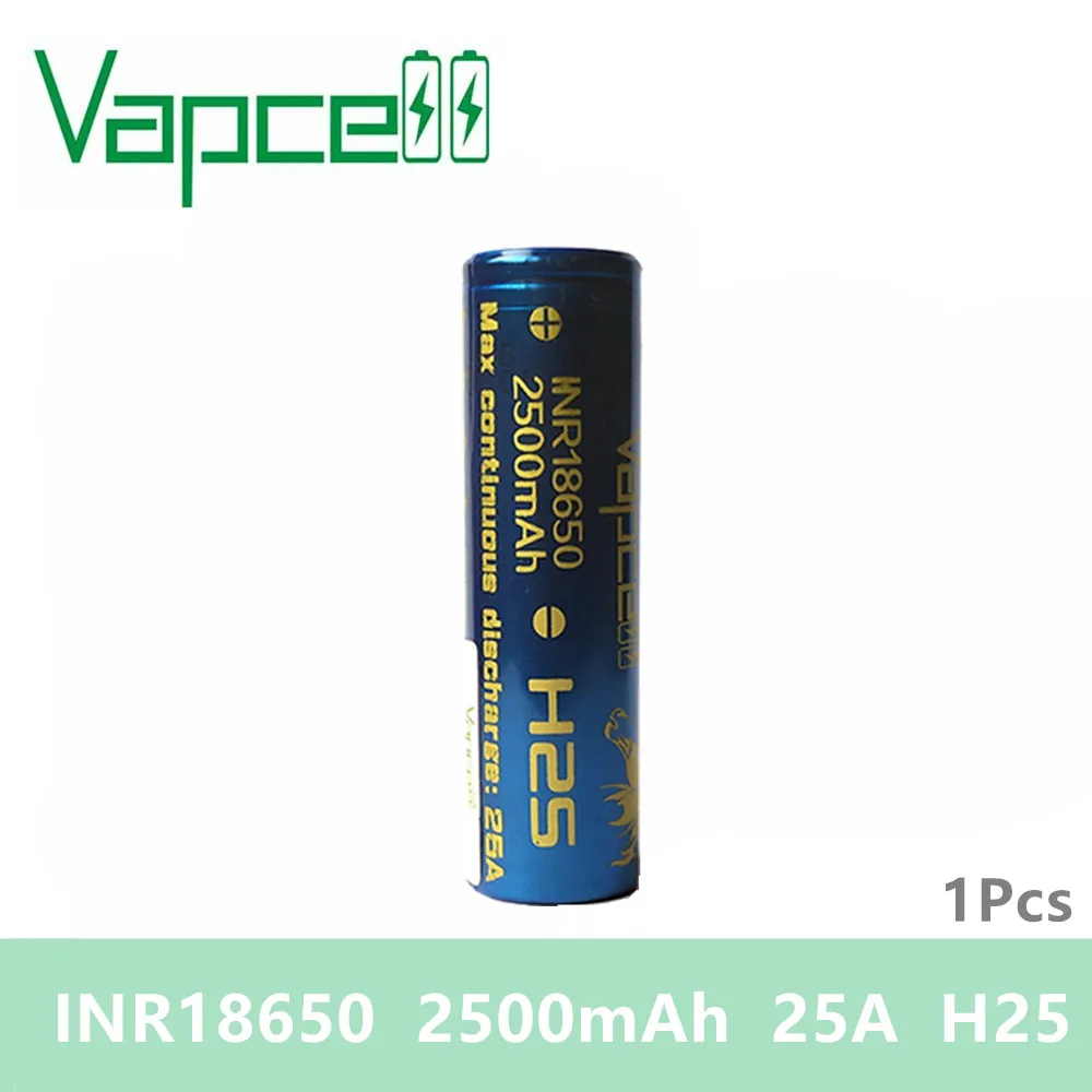 Бесплатная доставка Vapcell INR 18650 Батарея 3 7 V литий ионная аккумуляторная батарея