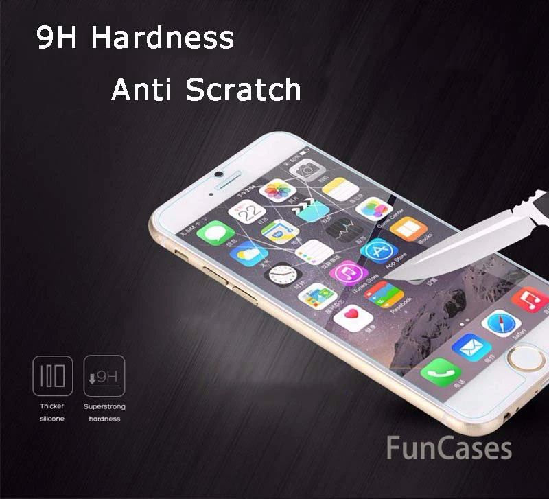 Протектор экрана закаленное стекло для iPhone 8 7 6 S Plus X 5 5S SE 4 4s XS MAX XR защитный