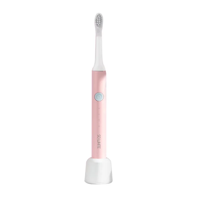Pink Xiaomi So White EX3 электрическая звуковая зубная щетка Индуктивная зарядка USB беспроводной Перезаряжаемый Полный Корпус Водонепроницаемый IPX7 - Цвет: Pink