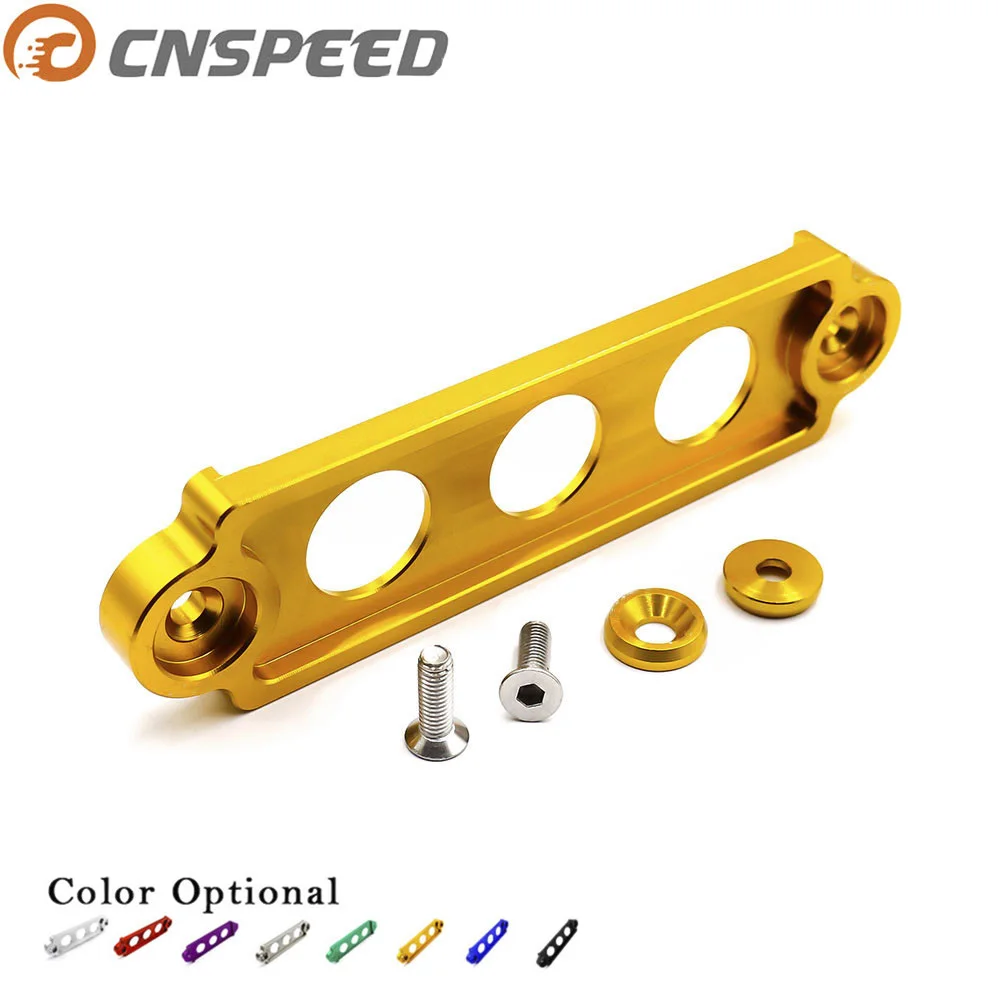 Стяжка для автомобильного аккумулятора CNSPEED подходит honda Civic Integra три отверстия