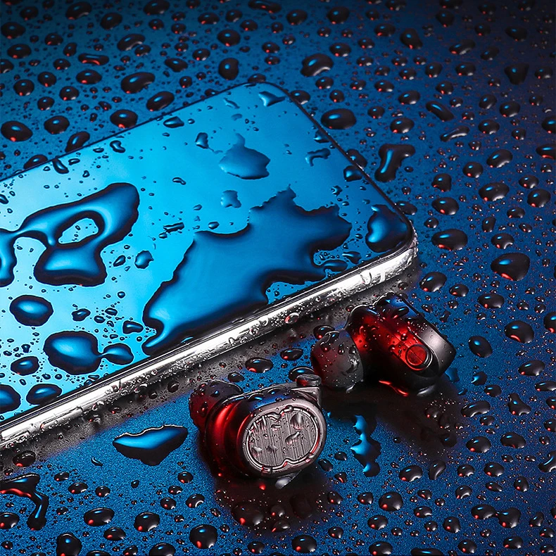 Tradexero Bluetooth наушники 5,0 TWS-8 беспроводные наушники мини наушники HiFi Звук Спорт водонепроницаемый с микрофоном для всех мобильных телефонов