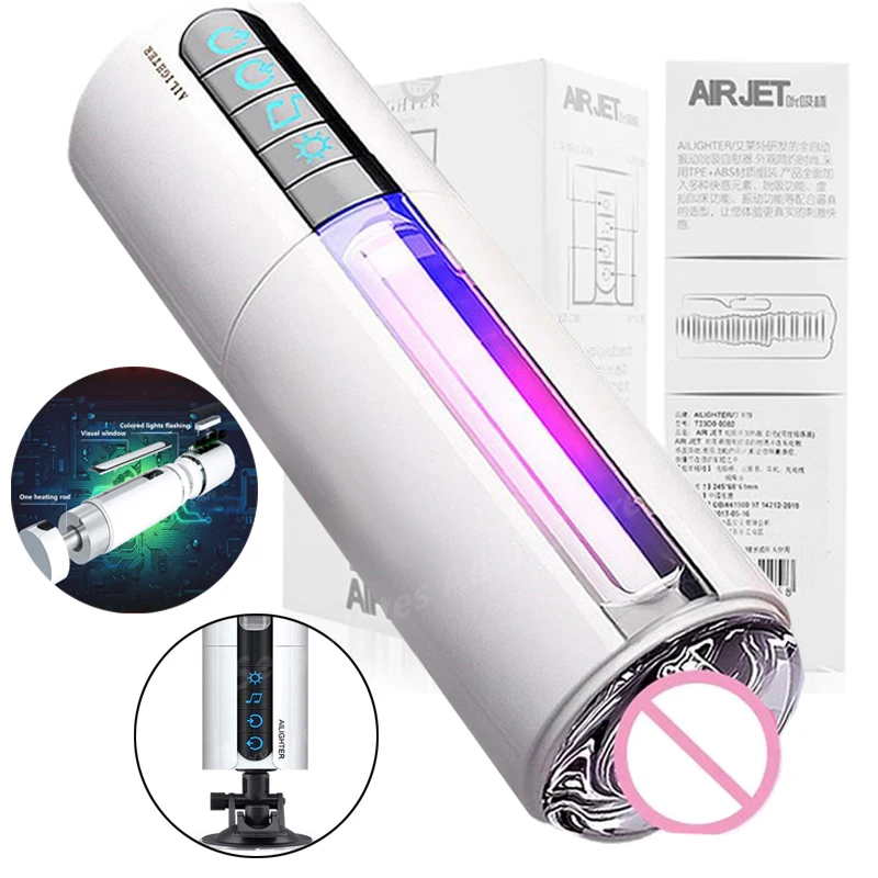 2019 умный сосущий мастурбатор с подогревом Вибрирующая Вагина искусственная