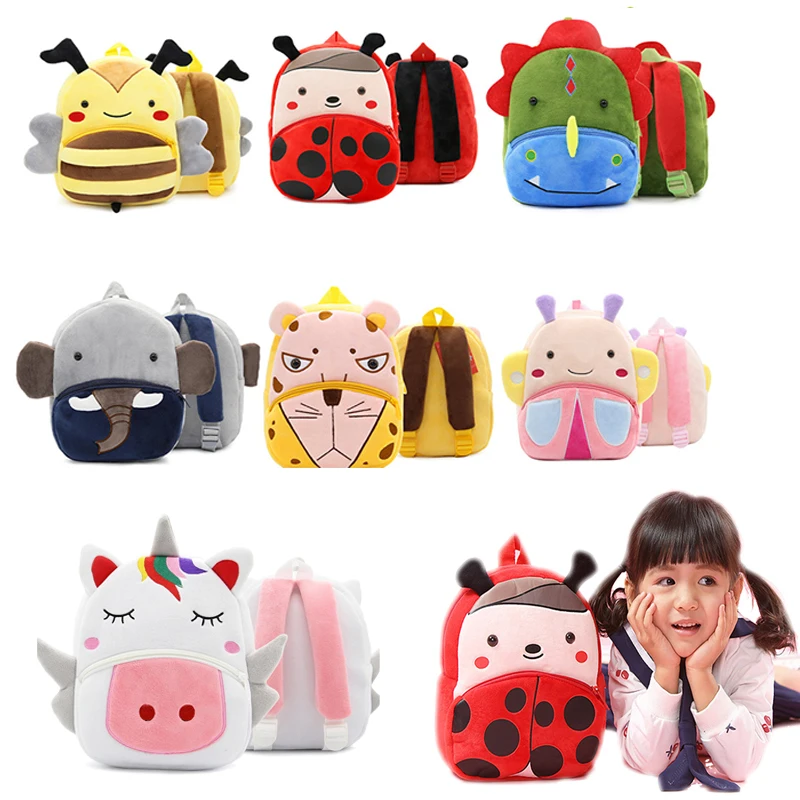 2019 новый детский мультяшный плюшевый мини рюкзак для детского сада школьный в