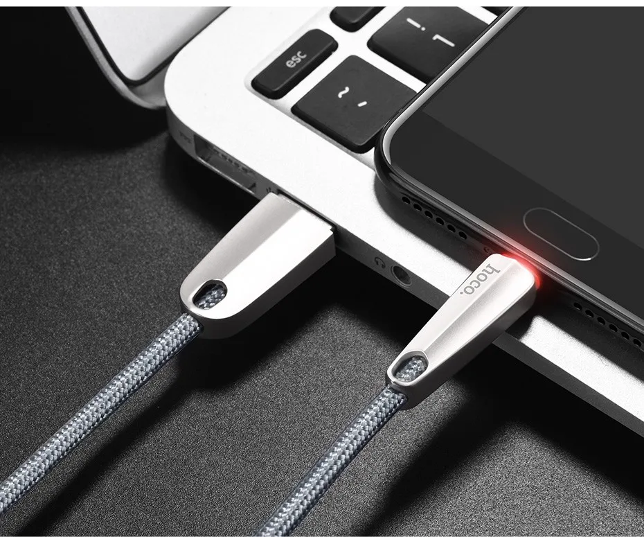 НОСО Тип usb C кабель для Oneplus 5 5 т кабель к Тип C smart power off Быстрая зарядка кабель для передачи данных для samsung S9 huawei p20 Xiaomi