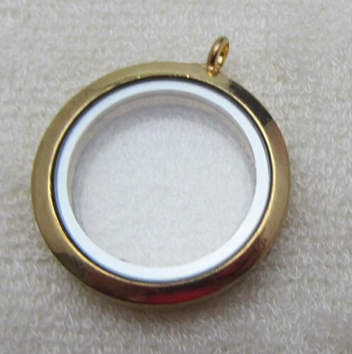 Модные ювелирные изделия 5 шт живая память плавающая Серебряное Стекло Круглый