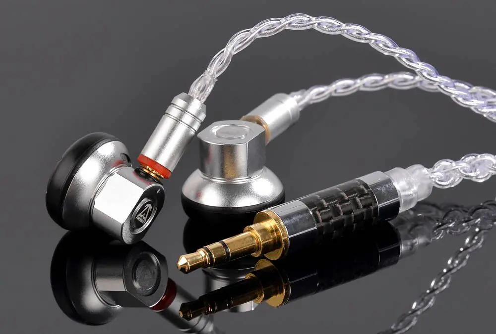 Серебристый Новинка Toneking TO600 600 Ом Высокая чувствительность графеновая диафрагма плоский Hifi музыкальный монитор DJ студия стерео металлические наушники - Цвет: Серебристый