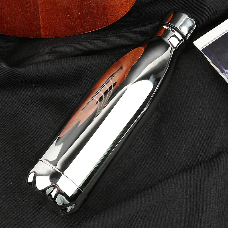 500ML Thermos cup Stainless steel thermos coffee mug Outdoor Sports Double Wall Drink Water Cup Vacuum flask for water bottle | Дом и сад