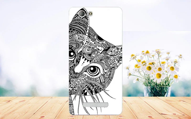 Высококачественные чехлы для телефонов с рисунком Highscreen Bay задней