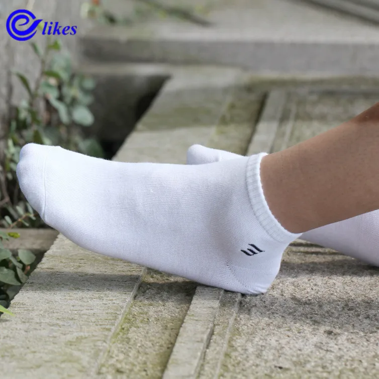 3 пары однотонные 3d невидимые мужские хлопковые носки по щиколотку летние Compresion