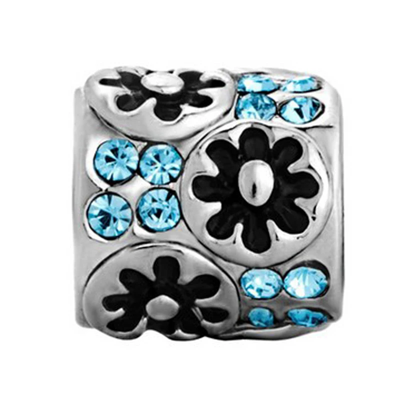 Синие подвески в виде бусин европейском и американском стиле оригинальный