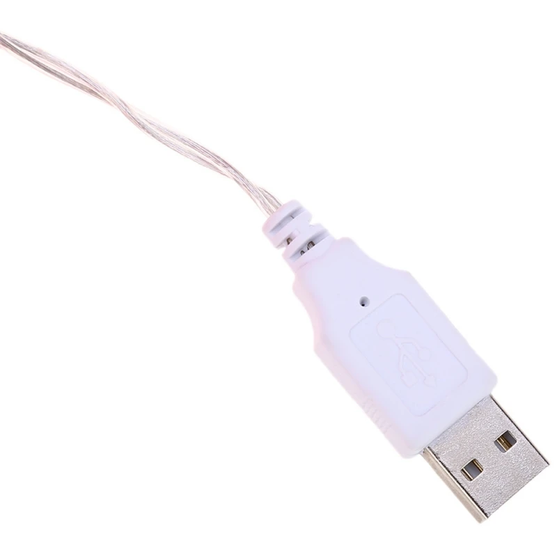 Ручная работа 3 м 20LED гирлянда frangipani с usb-питанием цветочная украшения для