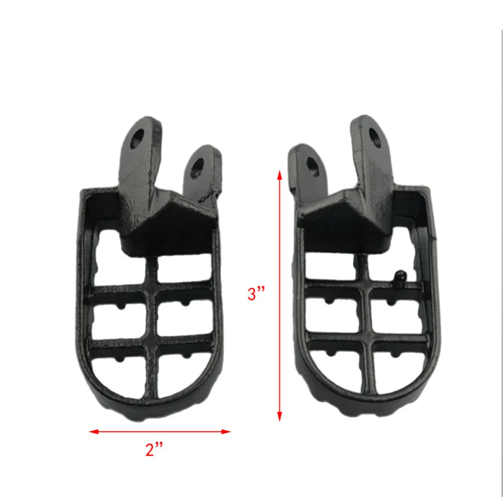Стальная Подножка для мотоцикла педаль ног подножки Kawasaki KLX250 1994 1996 KLX300R 1997 2007 KLX650