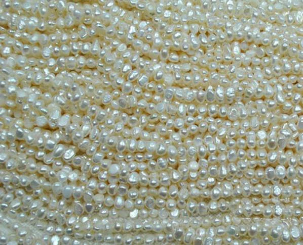 

Luck Loose Pearl Jewellery,AA 6-7MM White Rice Drip Genuine Freshwater Pearls Loose Beads,One Full Strand 14inches,Top Quality