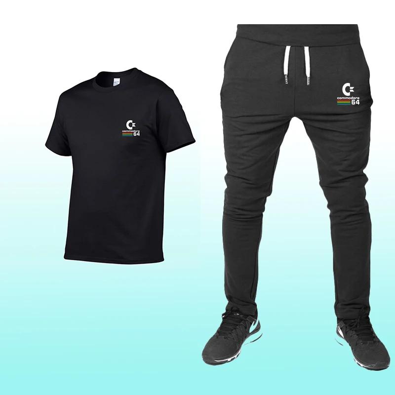 Новинка 2019 брендовый летний спортивный костюм для отдыха мужские комплекты