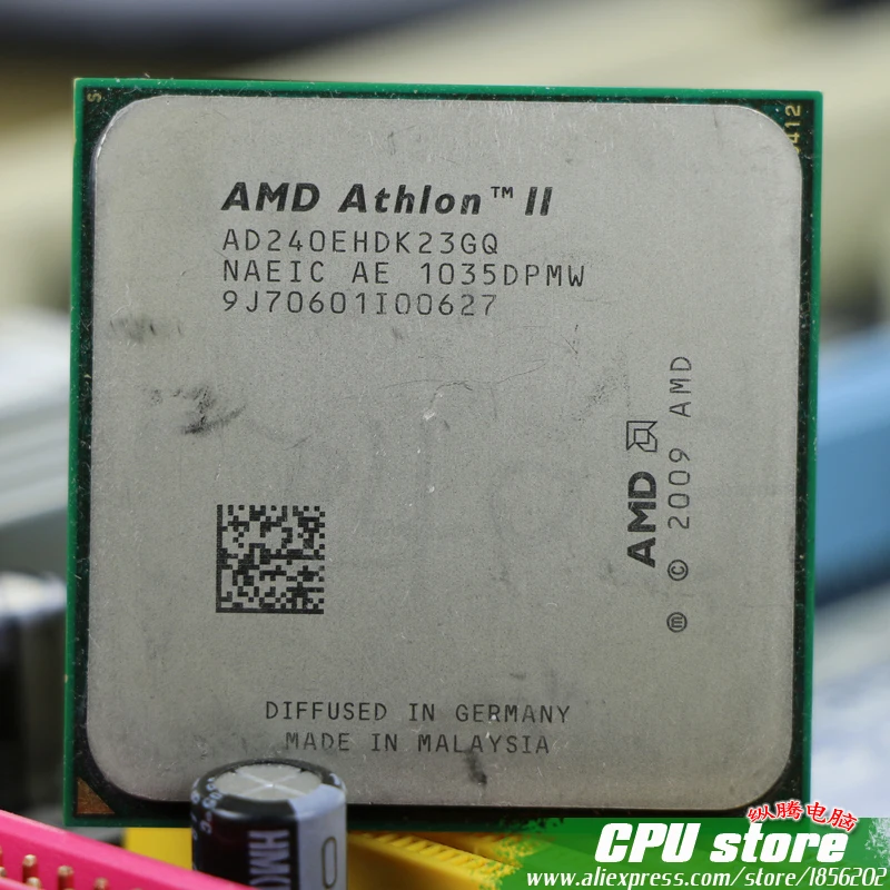 Процессор AMD Athlon II X2 240E 240 cpu(2,8 ГГц/2 м/2000 ГГц) Socket am3 am2+ 938 pin,, настольный процессор