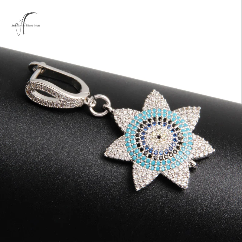 2018 Роскошные Лидер продаж цветок серьги микро проложили CZ Zircon для Для женщин
