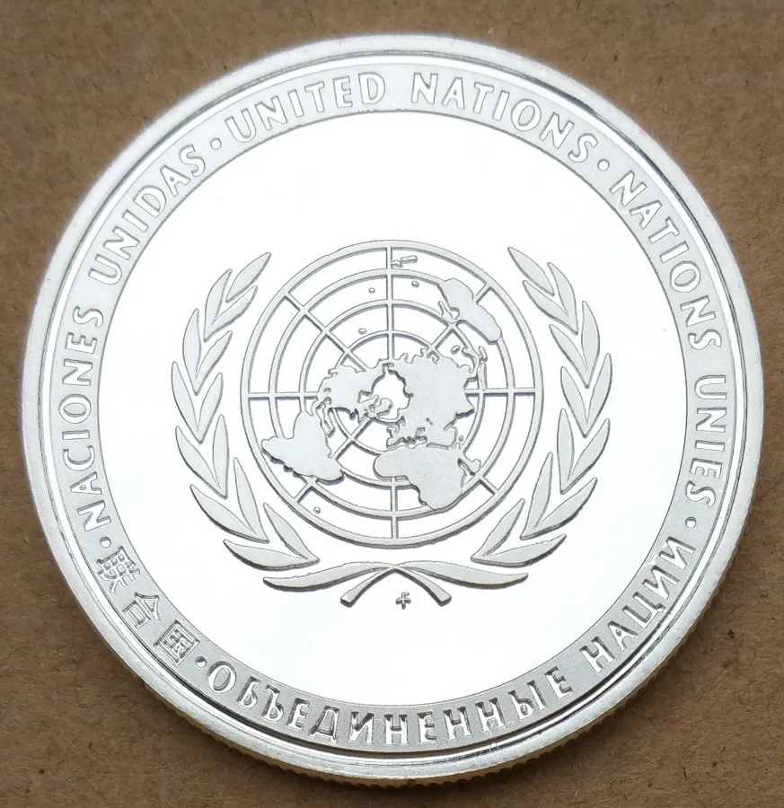 40MM United Nations SECURITY COUNCIL Medal Souvenir Coin UN | Badges