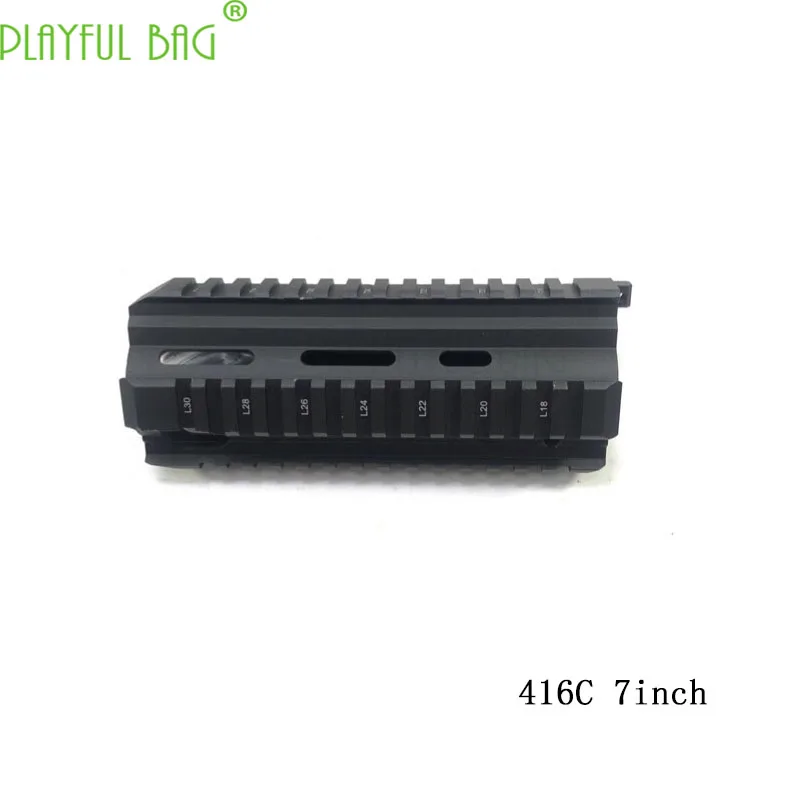 Внутренний CS HK416 Стандартный обновленный материал рыбья кость 416C D7 дюймов 9 дюймов водяной пулевидный пистолет игрушка внешний вид аксессуары OJ42 - Цвет: 416C 7INCH