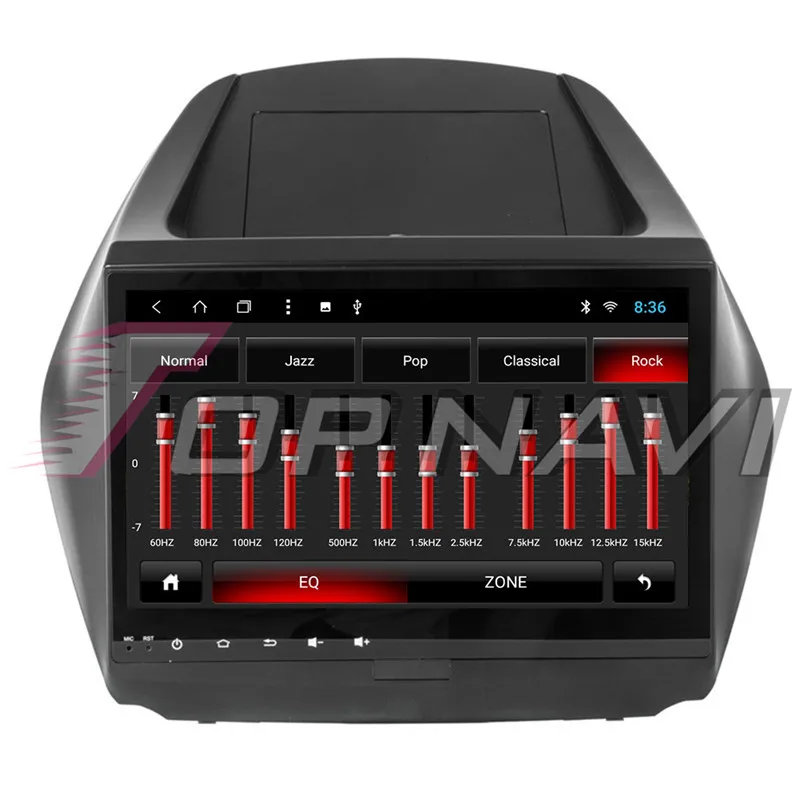 Автомобильный ПК GPS навигатор Android 8 1 для Hyundai ix35 2010 10 ''Topnavi большой экран авто