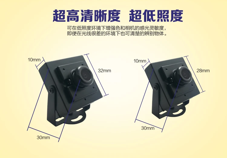 Миниатюрные камеры наблюдения HD широкоугольный мини FPV модель самолета aerial