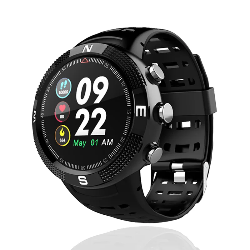 F18 мужские Смарт-часы gps позиционирование часы спортивный Шагомер smartwatch трекер сна монитор сердечного ритма фитнес-трекер Браслет