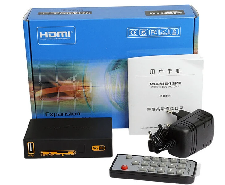 HDMI WI-FI беспроводной передатчик ПК к VGA HDTV конвертер над кабель ethernet | Электроника