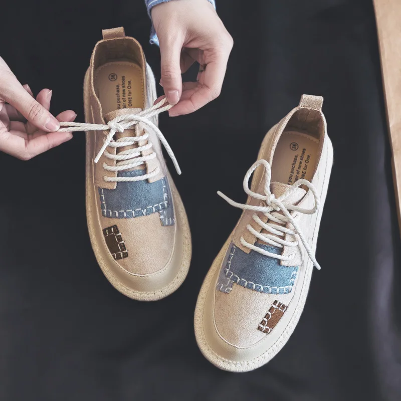 Новинка белые туфли модная женская повседневная обувь из хлопка в стиле пэчворк