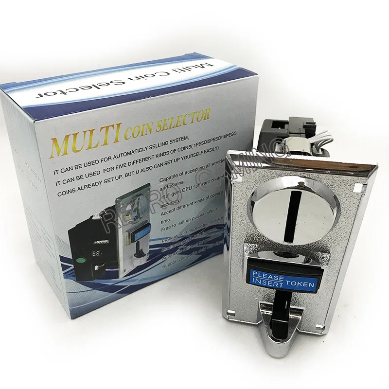 ЦП Мульти монетоприемник программируемый для 6 различных значений селектора