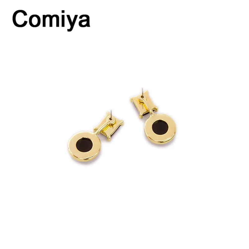 Comiya Pendientes Mujer Moda Brincos De Festa Мода Бохо Резина с Цинковым Сплавом Камень Висячие серьги, индийские украшения серьги