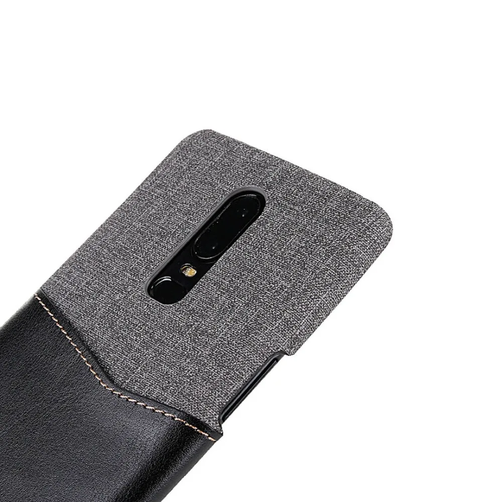 IMIDO Роскошный кожаный чехол для телефона из искусственной кожи One Plus 6 силикона и