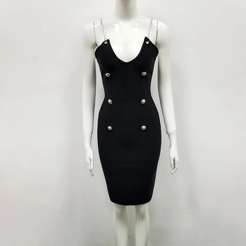 Высококачественное сексуальное женское черное Простое Элегантное Вечернее