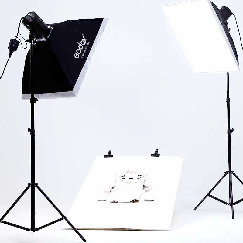 Adearstudio CD50 godox студийный светильник комплект 2X160 Вт студийный светильник-вспышка с софтбоксом 160 Вт комплект аксессуары для фотостудии фотосъемка