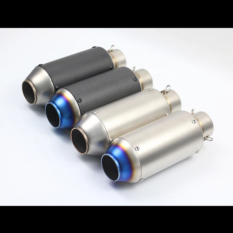 

Motorcycle Tail Exhaust Muffler Pipe Silencer System Removable DB Killer for 51mm Silencer System General